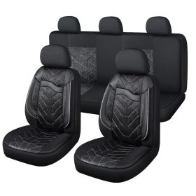 11 részes univerzális üléshuzat szett - Légzsákos - fekete-fehér 203-2BKW