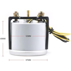 84009 Fekete számlap olajhőmérséklet 