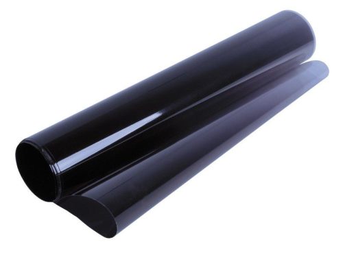 Film teinté pour vitres (75*300 cm) 5% Super Dark Black 42620