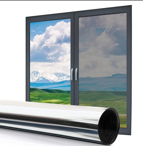 Ablak, Üveg sötétítő fólia SILVER TÜKRÖS - 50X300cm 