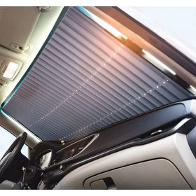    Napvédő roló első szélvédőre – 70x150 cm, szívókorongos rögzítés