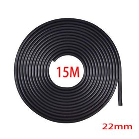  Fekete 15m hosszú 22mm széles díszcsík KCS-A-22BK