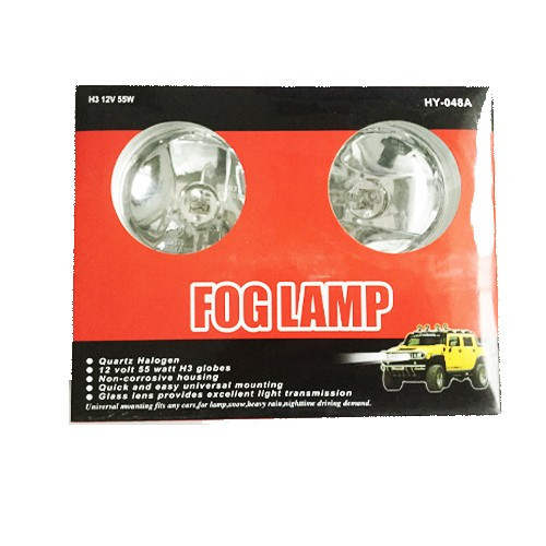 Kerek 100mm ködlámpa "E" jeles  (KL-HY-048A) 