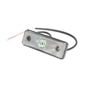 Szélességjelző/helyzetjelző fehér - 12-36V - LA-607W 
