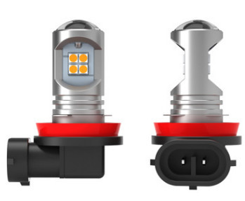 Paire de canbus SMD-H8-12smd, 10-30V, 7,5W, ampoule LED