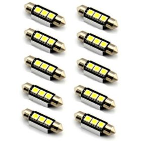 10db/csomag CANBUS 3SMD LED LA513C-36CS Szofita hűtőbordas