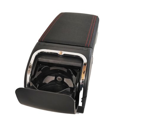  Gyári hatású műbőr univerzális könyöklő - 4USB-S - állítható konzol szélesség