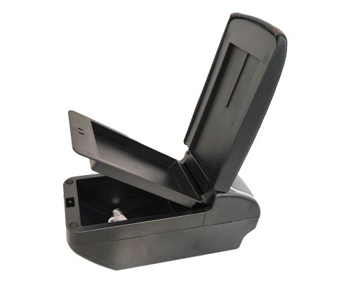  Gyári hatású műbőr univerzális könyöklő - 4USB-S - állítható konzol szélesség