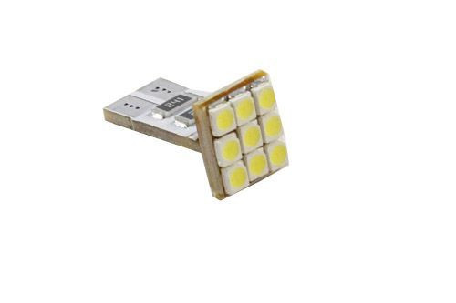 I CANBUS T10 9SMD Fehér SMD-LA513C-9SMD-1128